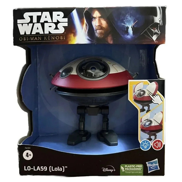 Hasbro Other - NEW Star Wars Obi-Wan Kenobi L0-LA59 Lola Interactive Droid Lights & Sound